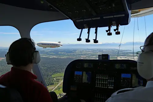 Friedrichshafen - Flying a Zeppelin
